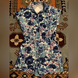 Boutique floral romper L